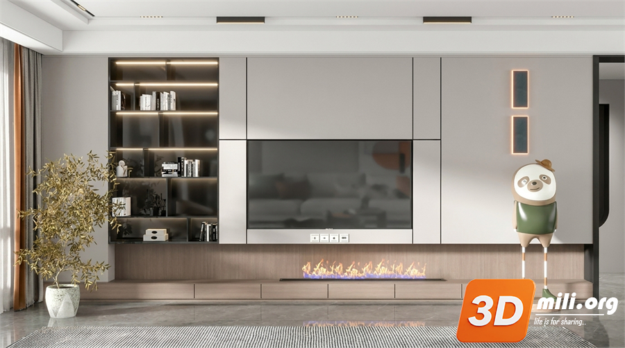 TV Cabinet Skp FIles
